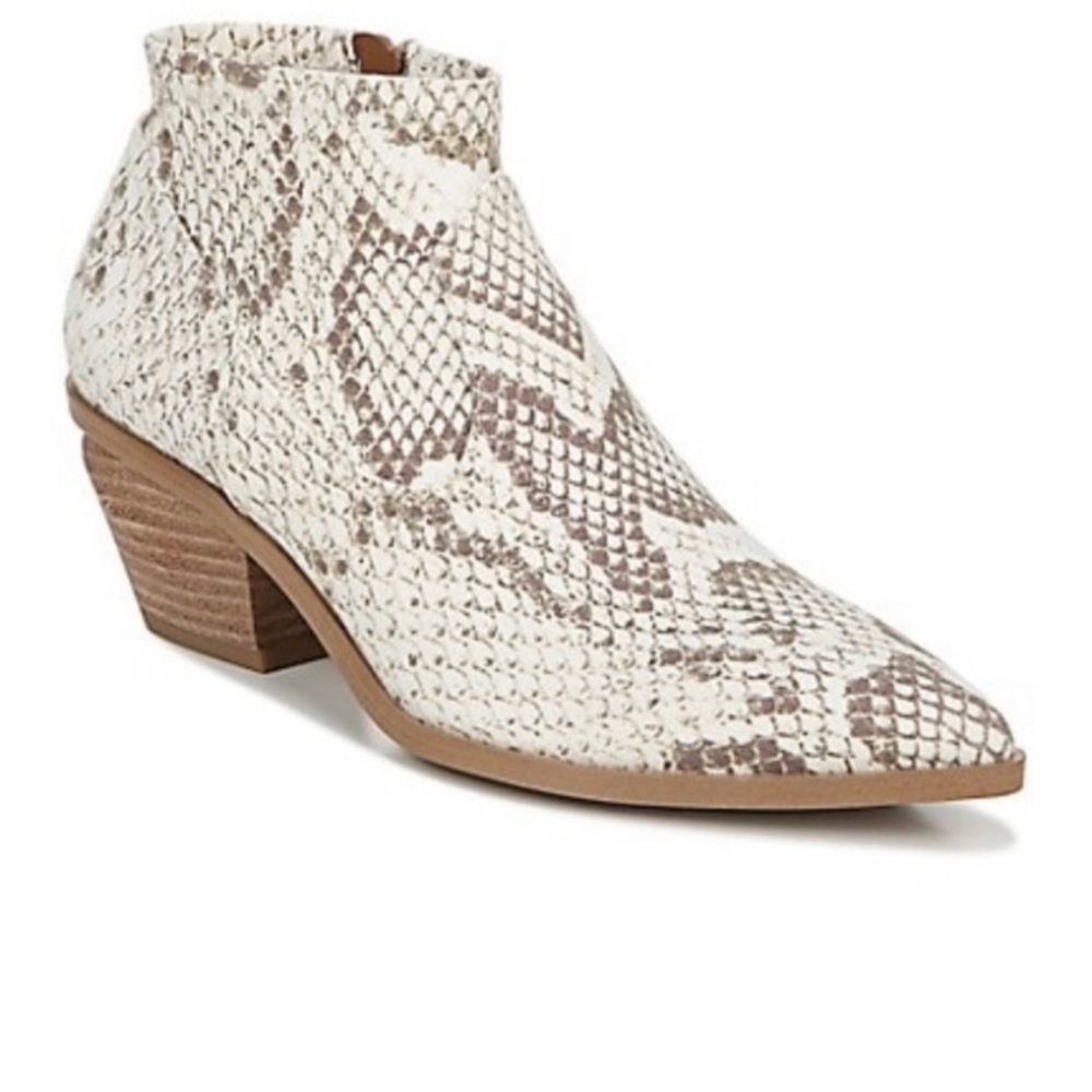 Franco Sarto | Python Canvas Booties Size 8 - Picture 1 of 8